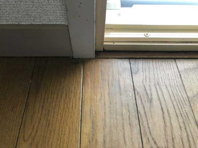 床剥がれ補修補修後